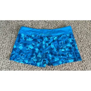 Under Armour Women's Blue Lycra Shorts‎ Size XL thumbnail 5
