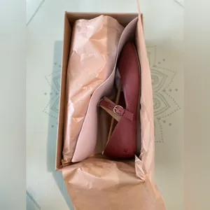 Lucky Brand Women's Albajane Mary Jane Ballet Flat Gold Accent in Henna sz 7.5 M thumbnail 7