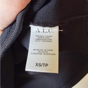 ALC Black Knit Tank Top Size XS thumbnail 3