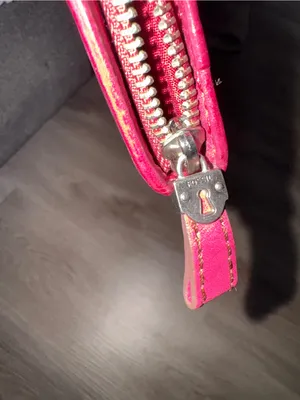 Fossil Pinkish Red Leather Wallet - Women's thumbnail 6