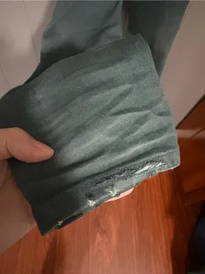 FREE PEOPLE Dark Teal Skinny Denim Overalls thumbnail 7