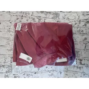 Old Navy Extra High-Rise Linen-Blend Taylor Shorts Dark Red XL NWT‎ 653996-01-1 thumbnail 5