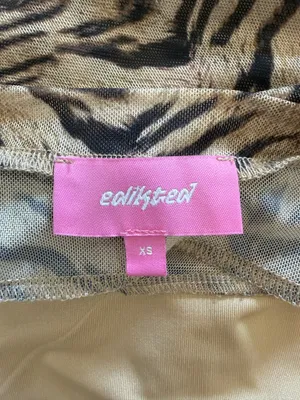Edikted Halter Tiger Top thumbnail 3