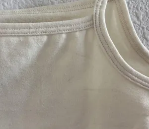 NWT Champion Retro Cream Branded Cami Baby Tank Top Medium thumbnail 5