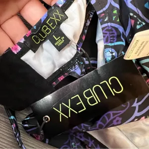 NWT ClubExx‎ rave religion dollskill bodycon cut out dress bra top sz L thumbnail 3