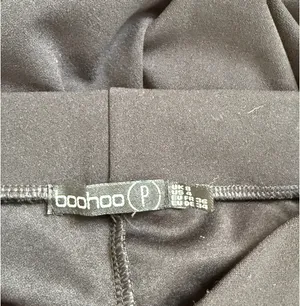 Boohoo Black Pants Slacks thumbnail 3