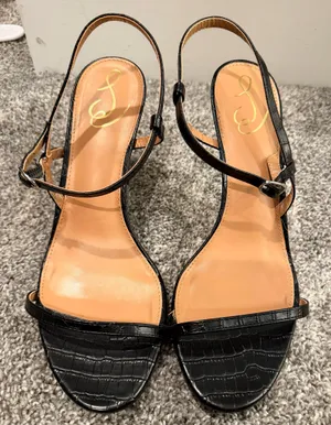 Black Heels Size 11 thumbnail 1