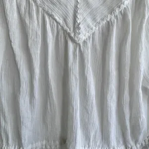 See By Chloe blouse M georgette chiffon crystal white‎ top thumbnail 10