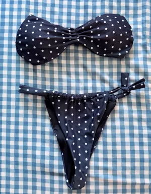 ASOS Polka Dot Bikini Set thumbnail 2