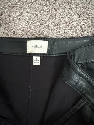 Wilfred Leather Aritzia Pants thumbnail 2