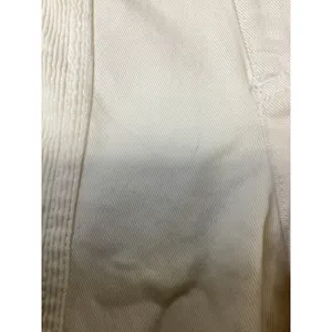 Alpine Design Womens 4 Mixed Fabric Shorts Off White Corduroy Pocket see pics thumbnail 2