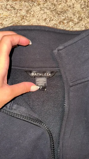 Athleta cropped quarter zip  thumbnail 2