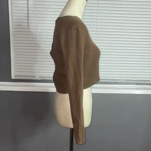 Brandy Melville Brown Knit Sweater thumbnail 3