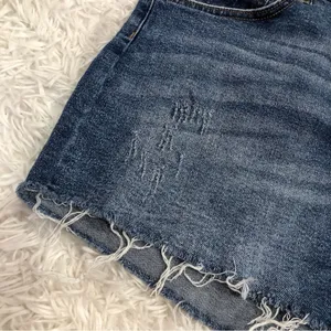 Wild Fable Highest Rise Mom Shorts‎ Distressed Raw Hem 16 thumbnail 3
