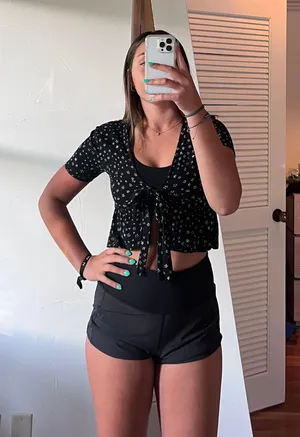PacSun tie shirt thumbnail 1