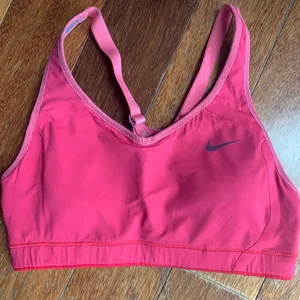 Nike | Full Support Sports Bra Pink XS Swoosh thumbnail 2