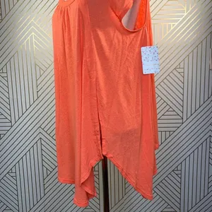 Free People Keep it Casual Tee‎ in Coral Coast thumbnail 7