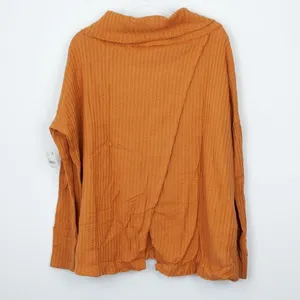 Free‎ People Juicy Long Sleeve Waffle Cowl Neck Top Size Medium NWT thumbnail 8