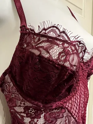 Tic Toc Burgundy Body Con Dress thumbnail 9