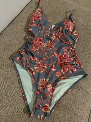 Cupshe Boho V-Neck Ruched One-Piece thumbnail 6