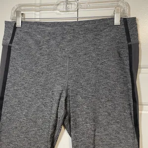 The North Face Womens Gray Athletic‎ Crop Leggings Activewear large thumbnail 4