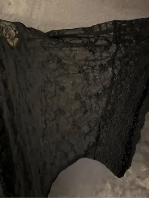 Xhilaration Women’s Black Lace Sheer Cardigan Kimono Size M thumbnail 5
