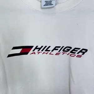 Vintage 90s Tommy Hilfiger Logo Crewneck‎ Sweatshirt Hilfiger Athletics Sporty thumbnail 4