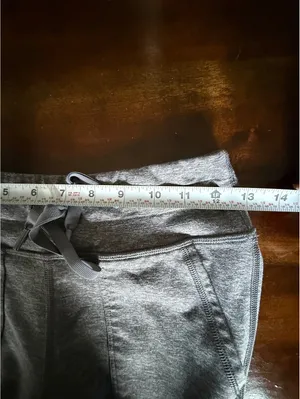 Aerie Gray Drawstring Jogger Sweatpants thumbnail 10