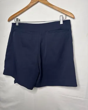 Tory Burch Sport blue skort ruffle with buttons down front side sz Medium thumbnail 5