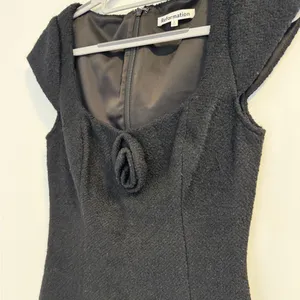 Reformation black mini dress thumbnail 5