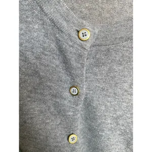 Tommy Hilfiger 100% Pima Cotton Gray Cardigan French Preppy Classic Parisian‎ XL thumbnail 4