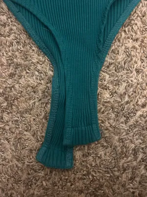Green longsleeve Zara Bodysuit thumbnail 5