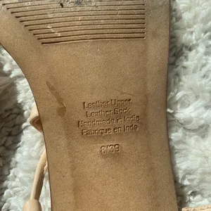 Jeffrey Campbell Agate Leather Low Block Heel Wrap Up Sandals thumbnail 8