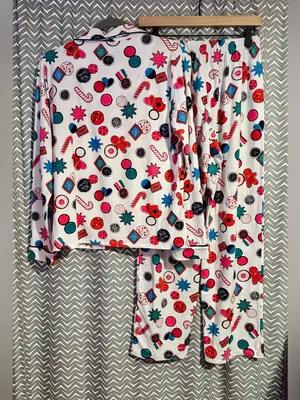 Kate Spade New York | 2PC CHRISTMAS COOKIE LOVE Pajamas, Size S thumbnail 4