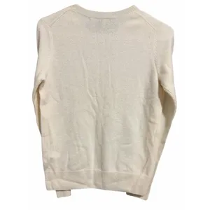 Quince Mongolian Cashmere Crewneck Sweater Ivory Women's‎ Size X-Small thumbnail 2