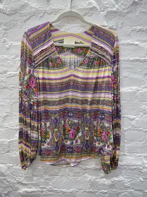 Anthropologie Maeve Ceresco Peasant Top thumbnail 4