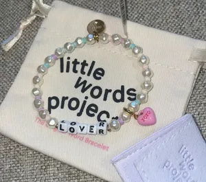 Little words project heart XOXO Charm Pink thumbnail 3