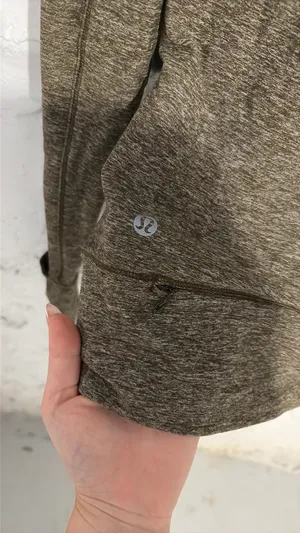 Lululemon Zip-Up Jacket 6 Green thumbnail 3