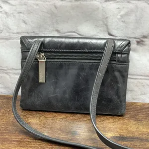 HOBO‎ International Black Leather Crossbody Purse Wallet thumbnail 2
