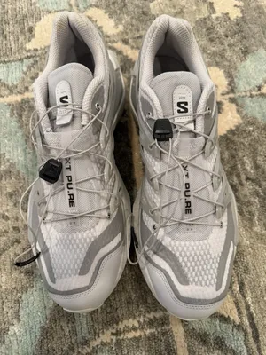 Salomon XT PU.RE Advanced 'Grey Violet Sharkskin' Men 9.5 Women's 10.5 NEW thumbnail 1
