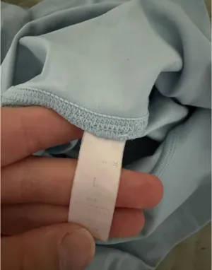 Light blue matching workout set Size L thumbnail 3