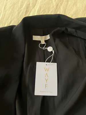 Nordstrom WAYF Black Blazer thumbnail 3