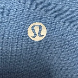 Lululemon Sculpt Womens Blue Sleeveless Crewneck Cropped Muscle Tee Tank Top XL thumbnail 4
