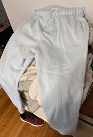 Lazy sundays light blue sweatpants thumbnail 1