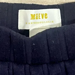 Maeve by Anthropologie Women's XS Blue Wrap Midi Skirt thumbnail 5