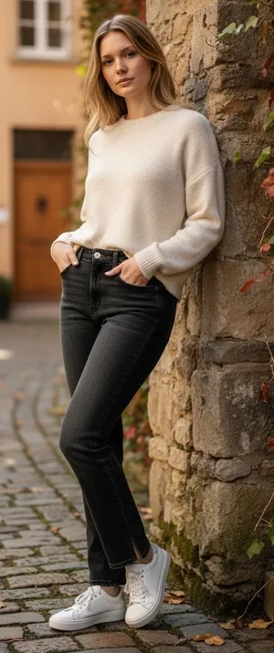 Abercrombie & Fitch Curve Love Skinny High Rise Black Skinny Jeans Size 32 14 S thumbnail 1