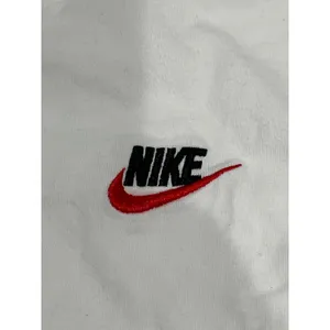 The Nike Tee White Embroidered Swoosh Logo T‎ Shirt XS thumbnail 6