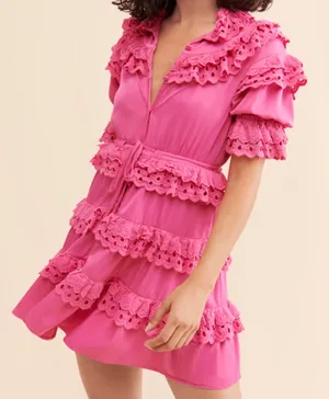 Pink Cherry Dress CeliaB thumbnail 1
