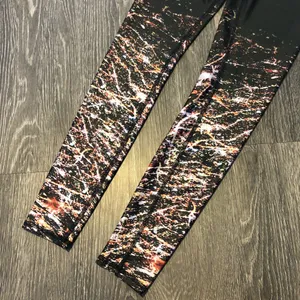 Alo Yoga Airbrush City Lights Leggings Full Length Small thumbnail 6