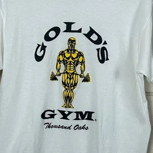 Gold’s Gym Thousand Oaks White Tee size M thumbnail 6